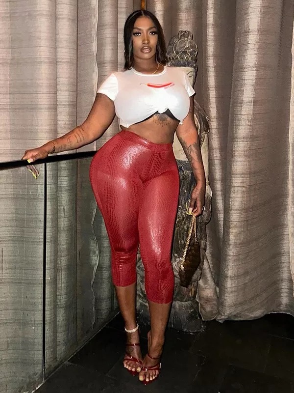 Show off leather pants CP7 images